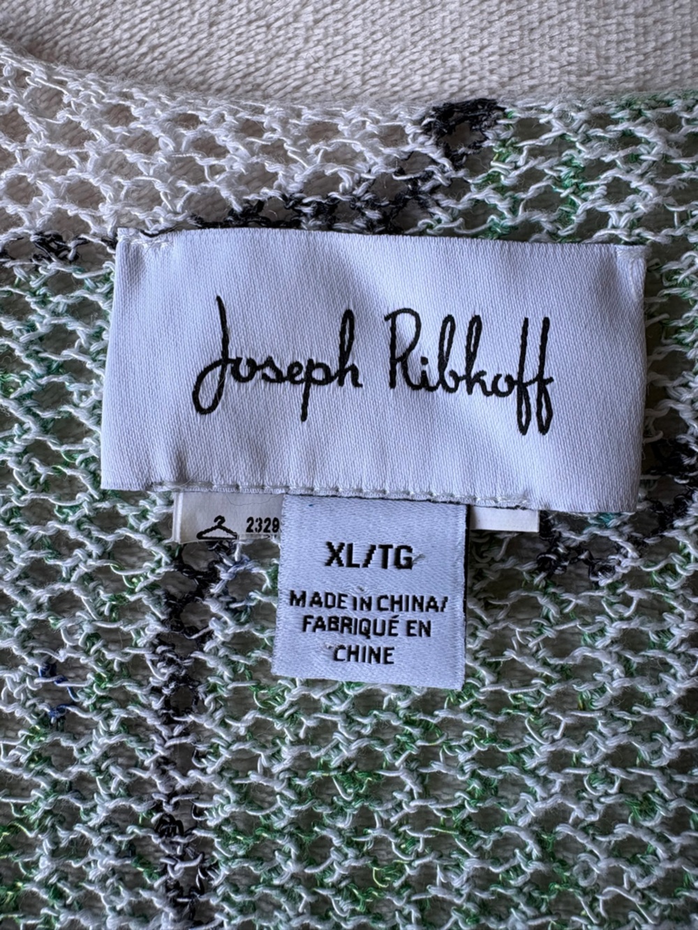 Joseph Ribkoff Abstract Bright and Bold Knit XL Art Teacher Eclectic Maximalism - Picture 5 of 11